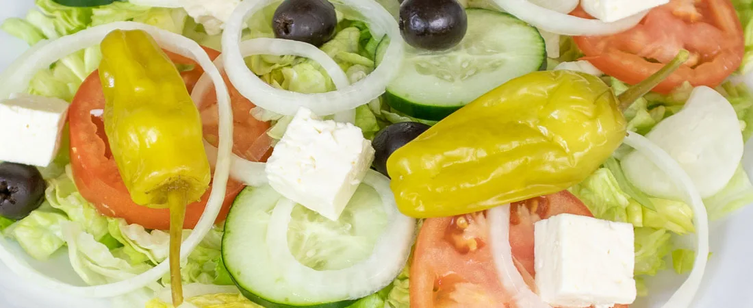 zaynas menu - greek salad